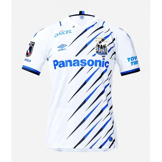 Camisola Gamba Osaka Equipamento Segundo 2021 Manga Curta